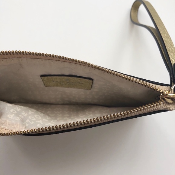 Kate Spade gold wristlet - Picture 4 of 4